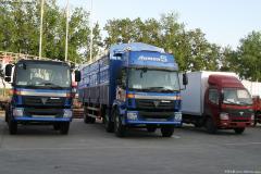 福田 歐曼CTX 5系重卡 210馬力 6X2 短軸倉(cāng)柵載貨車(chē)(鉑金斯)(BJ5253VMCHH-S1)