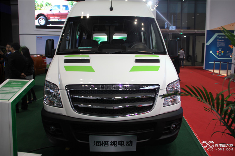 2015上海車展 海格純電動(dòng)客車